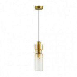 Светильник подвесной 5057/1A Odeon Light Золотой/янтарный