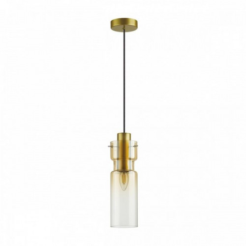 Светильник подвесной 5057/1A Odeon Light Золотой/янтарный