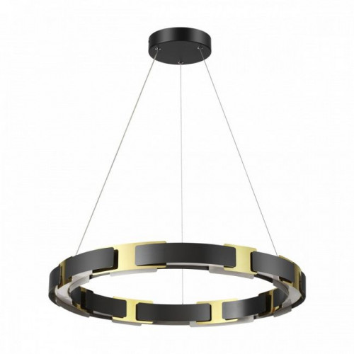 Люстра 4991/55L Odeon Light Черный/золотой/металл/акрил