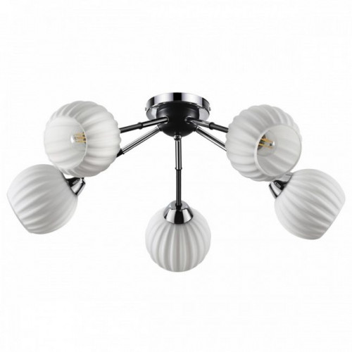Люстра 4593/5C Lumion Хром, черный