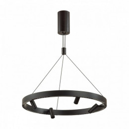 Светильник подвесной 6683/77L Odeon Light Черный брашированный