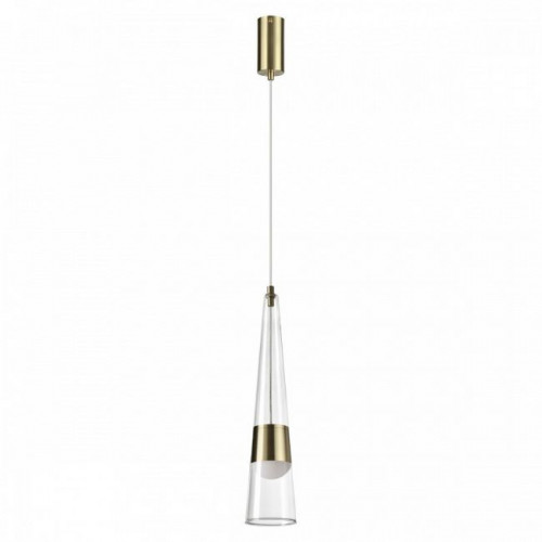 Светильник подвесной 5043/12L Odeon Light Глянц.золото/прозрачный