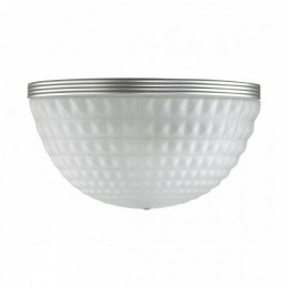 Светильник настенный 4937/1W Odeon Light Серебристый/белый/стекло