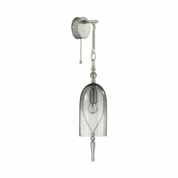 Светильник настенный 4882/1W Odeon Light Exclusive Серебристый/дымчатый/стекло