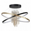 Светильник потолочный 3901/70CL Odeon Light Золотистый/янтарный