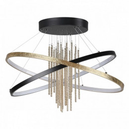 Светильник потолочный 3901/70CL Odeon Light Золотистый/янтарный