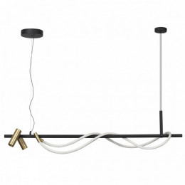 Светильник подвесной 4397/30L Odeon Light Черный