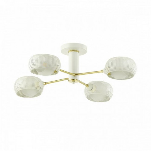 Люстра 4531/4C Lumion Белый, матовое золото