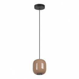 Светильник подвесной 5053/1G Odeon Light Черный/св.терракотовый
