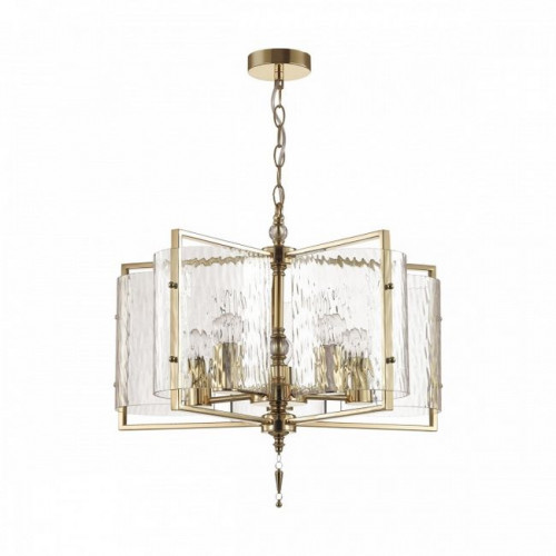 Люстра 4878/5 Odeon Light Exclusive Золотой/прозрачный/стекло