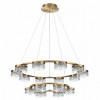 Люстра 5032/96L Odeon Light Античн.бронза/прозрачный