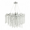 Люстра 5004/8 Odeon Light Серебристый/прозрачный металл/хрусталь