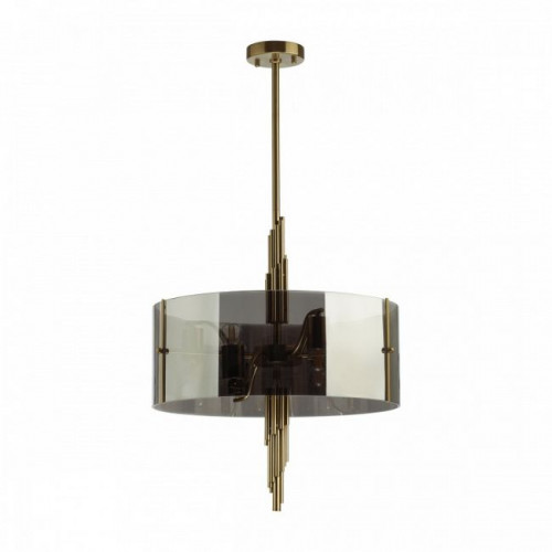 Люстра 4895/6 Odeon Light Exclusive Античная бронза/дымчатый