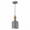 Светильник подвесной 4086/1 Odeon Light Серый/золотой