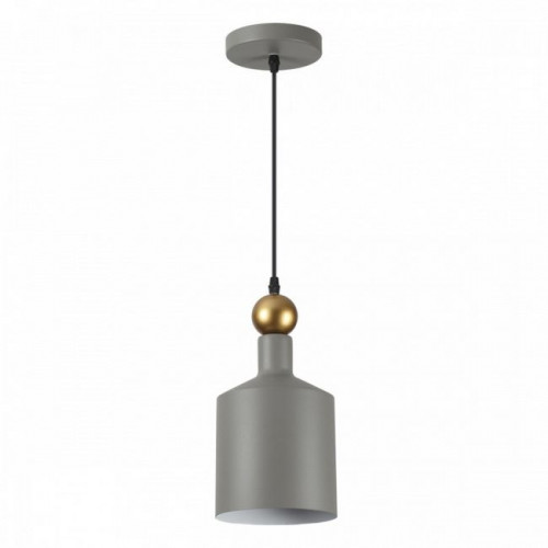 Светильник подвесной 4086/1 Odeon Light Серый/золотой