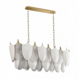 Люстра 5051/14 Odeon Light Золото/прозрачный/белый