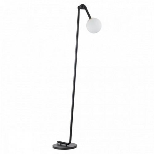 Торшер 6500/1F Lumion Чёрный, белый