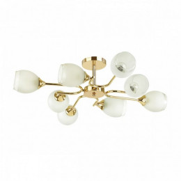 Люстра 4546/8C Lumion Золотой, белый