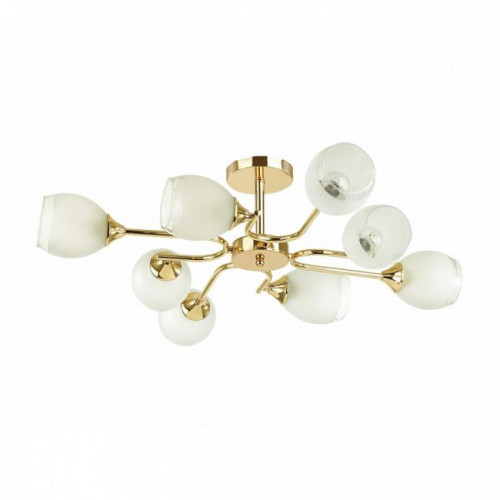 Люстра 4546/8C Lumion Золотой, белый