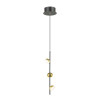 Светильник подвесной 4156/9L Odeon Light Черный