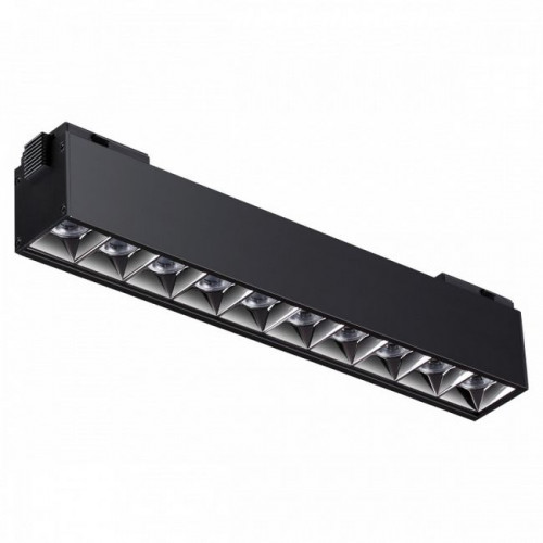 Светильник трековый 358524 Novotech Черный