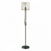 Торшер 4890/1F Odeon Light Exclusive Черный хром/дымчатый/прозрачный