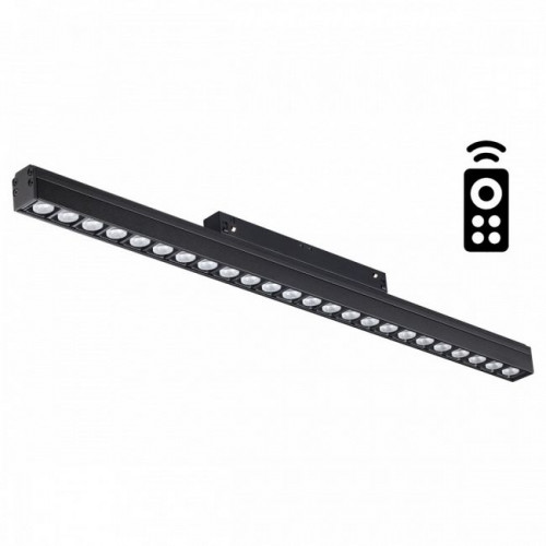 Светильник трековый 358624 Novotech Черный