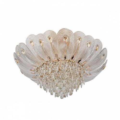 Люстра 5048/11 Odeon Light Золото/прозрачный/янтарный