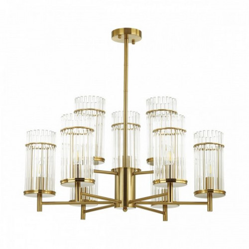 Люстра 4809/9 Odeon Light Бронзовый/прозрачный