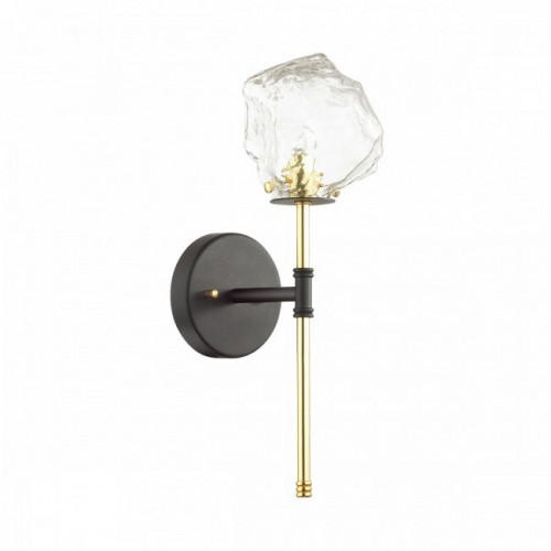 Светильник настенный 4789/1W Odeon Light Черный/золотой/прозрачный