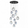Люстра 5039/11 Odeon Light Черный/перламутровый