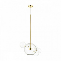 Светильник подвесной 4640/12LB Odeon Light Золотой/прозрачный