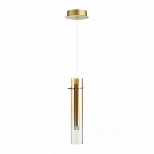 Светильник подвесной 5062/5LB Odeon Light Золотой/янтарный