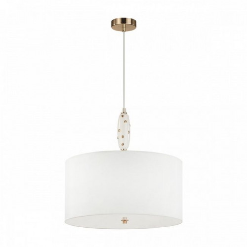 Люстра 5423/5 Odeon Light Exclusive Золотой/молочный/белый