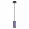 Светильник подвесной 5053/1 Odeon Light Черный/сиреневый