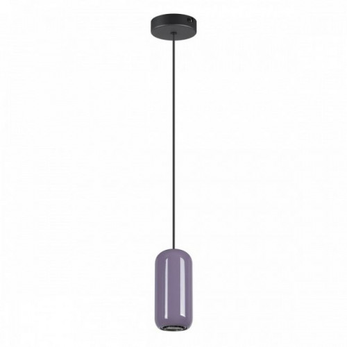 Светильник подвесной 5053/1 Odeon Light Черный/сиреневый