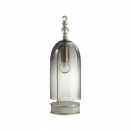 Лампа настольная 4882/1T Odeon Light Exclusive Серебристый/дымчатый/стекло