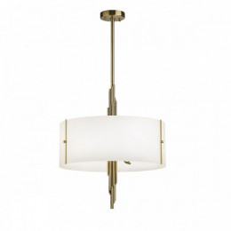 Люстра 5415/6 Odeon Light Exclusive Античная бронза/белый матовый