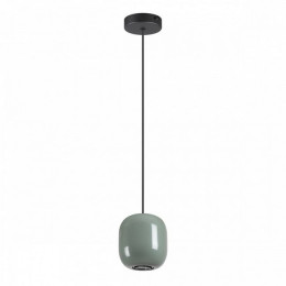 Светильник подвесной 5053/1C Odeon Light Черный/зеленый