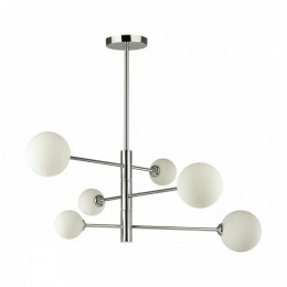 Люстра 5225/6C Lumion Хром, белый