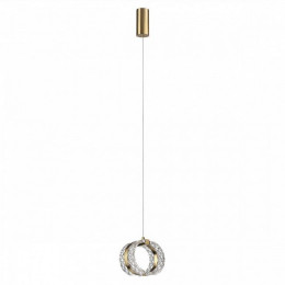 Светильник подвесной 5030/8L Odeon Light Античн.бронза/прозрачный