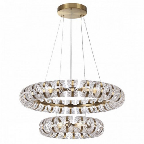 Люстра 5030/230L Odeon Light Античн.бронза/прозрачный