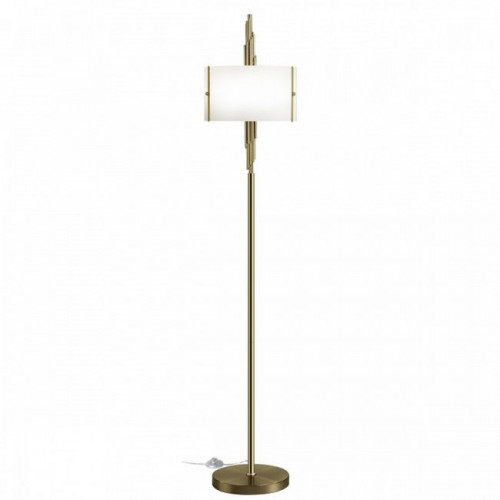 Торшер 5415/3F Odeon Light Exclusive Античная бронза/белый матовый