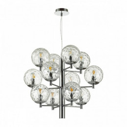 Люстра 4982/12 Odeon Light Хром/прозрачный/стекло