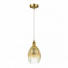 Светильник подвесной 4712/1 Odeon Light Янтарный/бронзовый