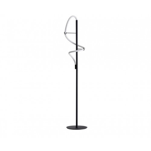 08040-F,19 Торшер Далия черный Led 48W