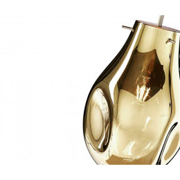 Подвесной светильник 07511-22,33  Капля золото d22 E27 40W