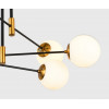 Люстра потолочная 07605-8,20 Kink Light Черный + Бронза