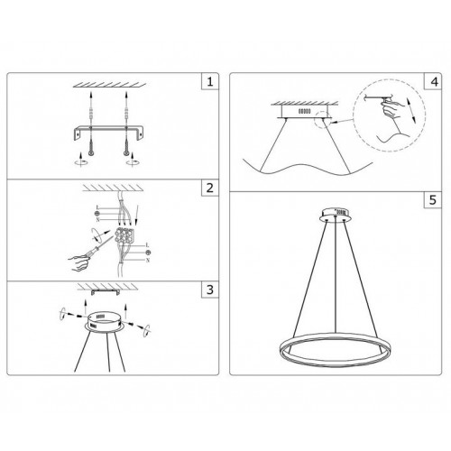 Светильник подвесной 08228,33P(3000K) Kink Light Матовое золото
