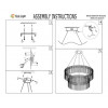 Люстра подвесная 08260-80+60,02 Kink Light Хром